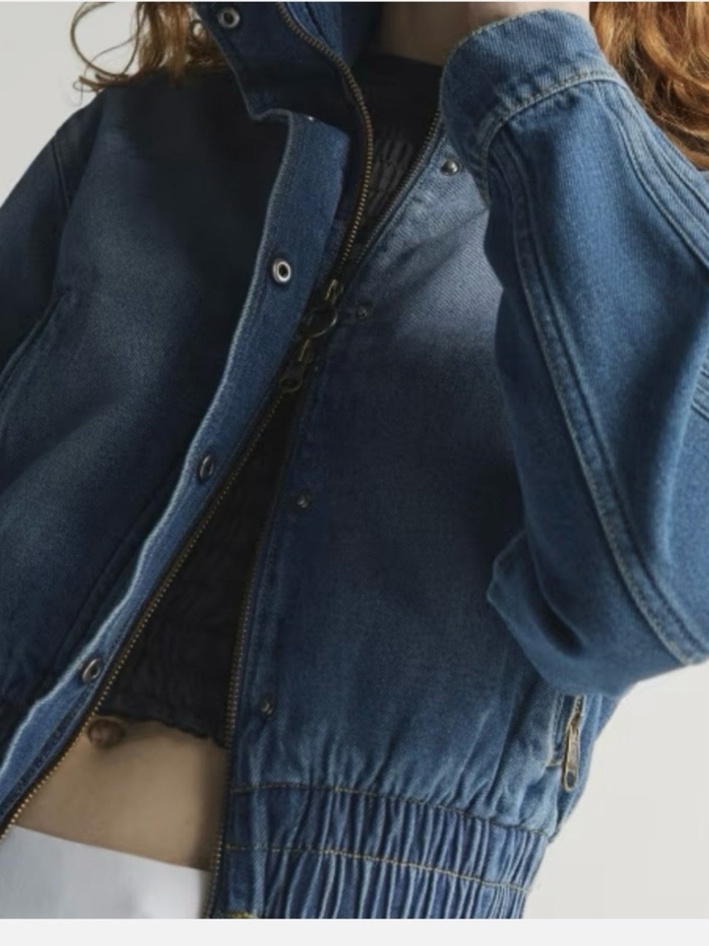 Adidas Denim Track Jacket - Picture 3 of 3